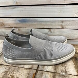 Nordstrom Rack Lilith Gray Heather Knit Slip-On Platform Sneakers Comfort W Sz 9